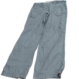 Ann taylor LOFT gray 100 % cotton grey Cargo pants size 2